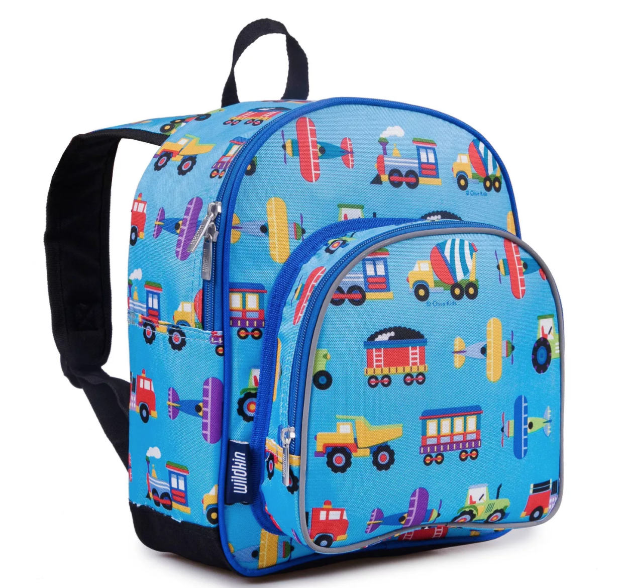 back to school item back pack with trucks