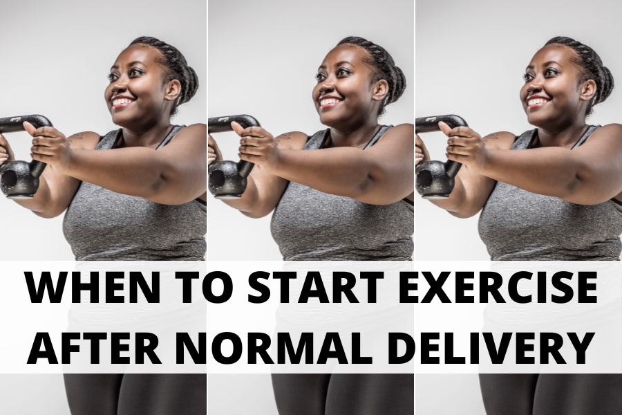 when to start exercise after normal delivery