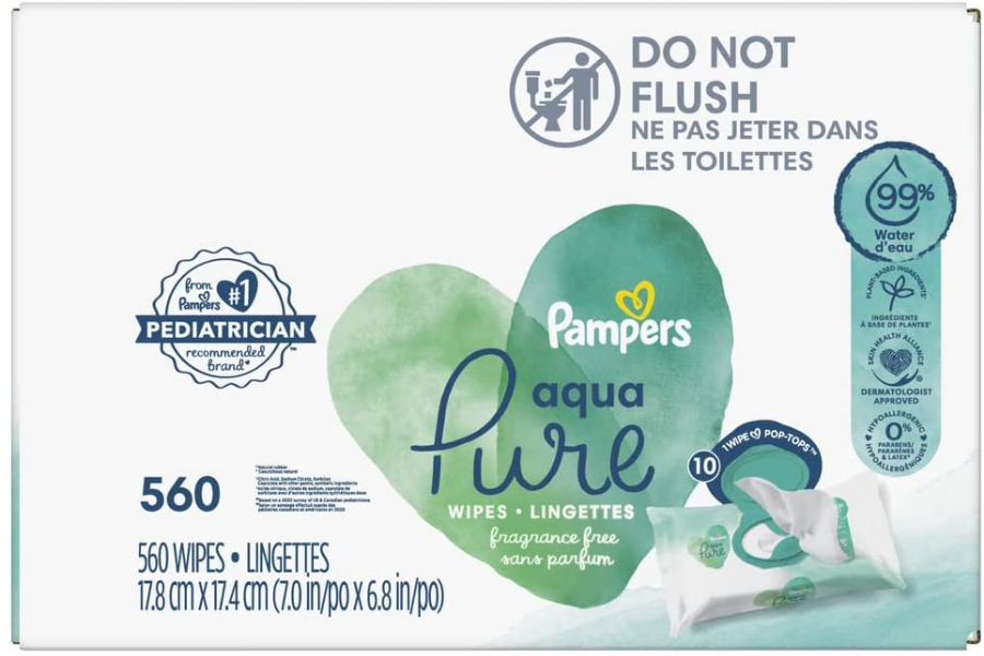 diapers and wipes