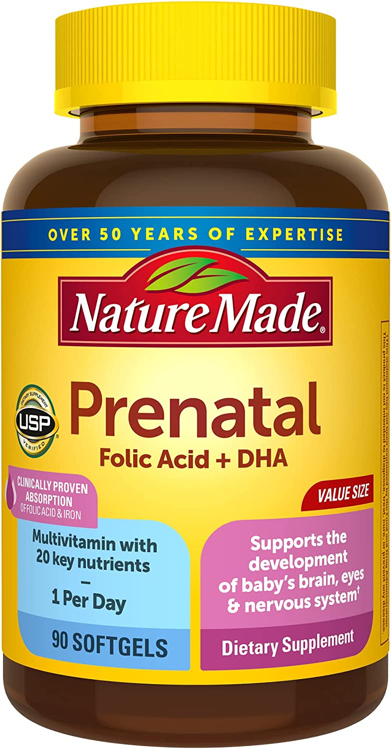 Nature Made Prenatal with Folic Acid