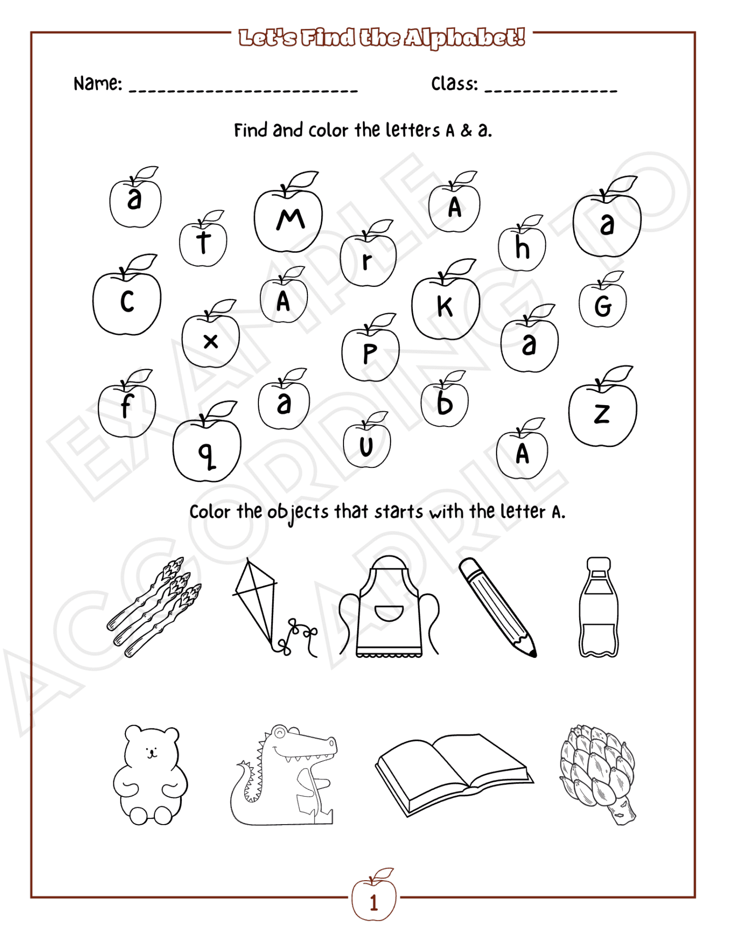 abc printables